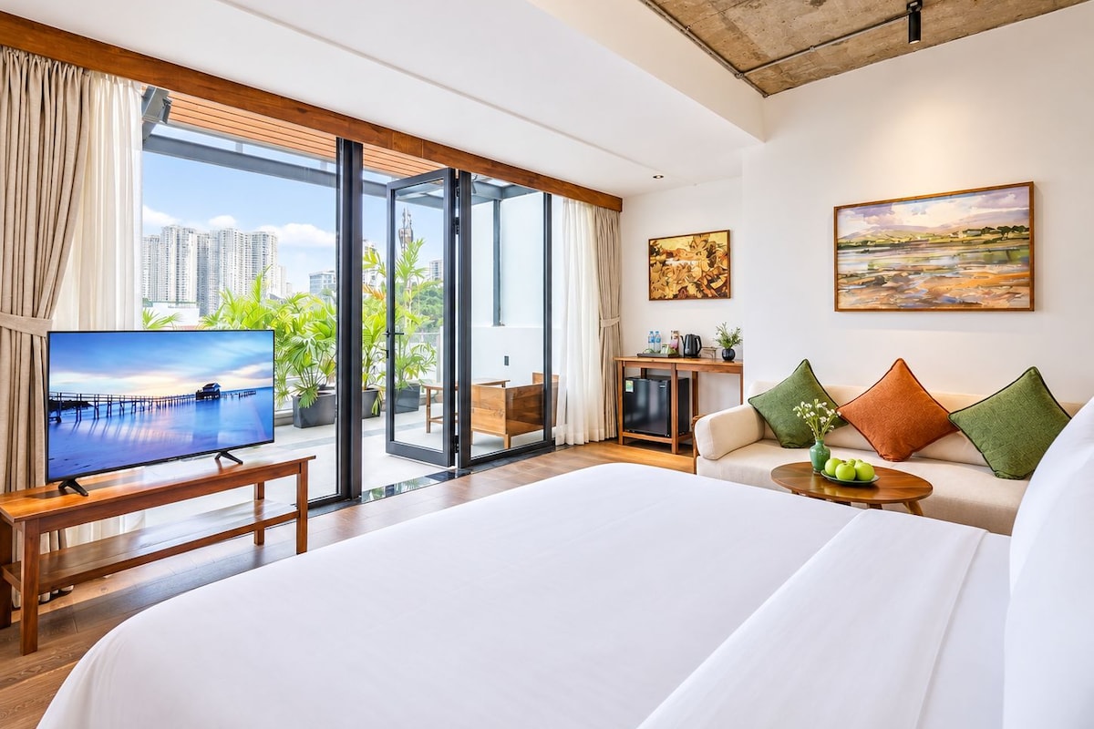 Chambre Double « Premier » (The Skyline Premier Loft)