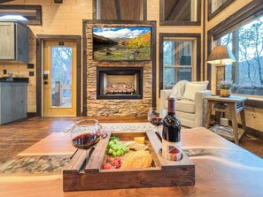 Interior - Swanky Fox - hot tub-modern-fireplaces-pets-games (Cherry Log)