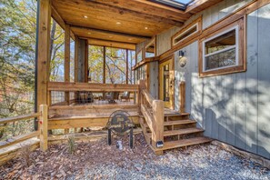 Exterior detail - Swanky Fox - hot tub-modern-fireplaces-pets-games (Cherry Log)