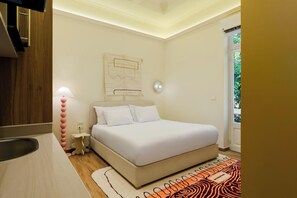 Deluxe Studio, Balcony | Free WiFi, bed sheets - Brassbell l Zamalek Daoud Studios D (Cairo)