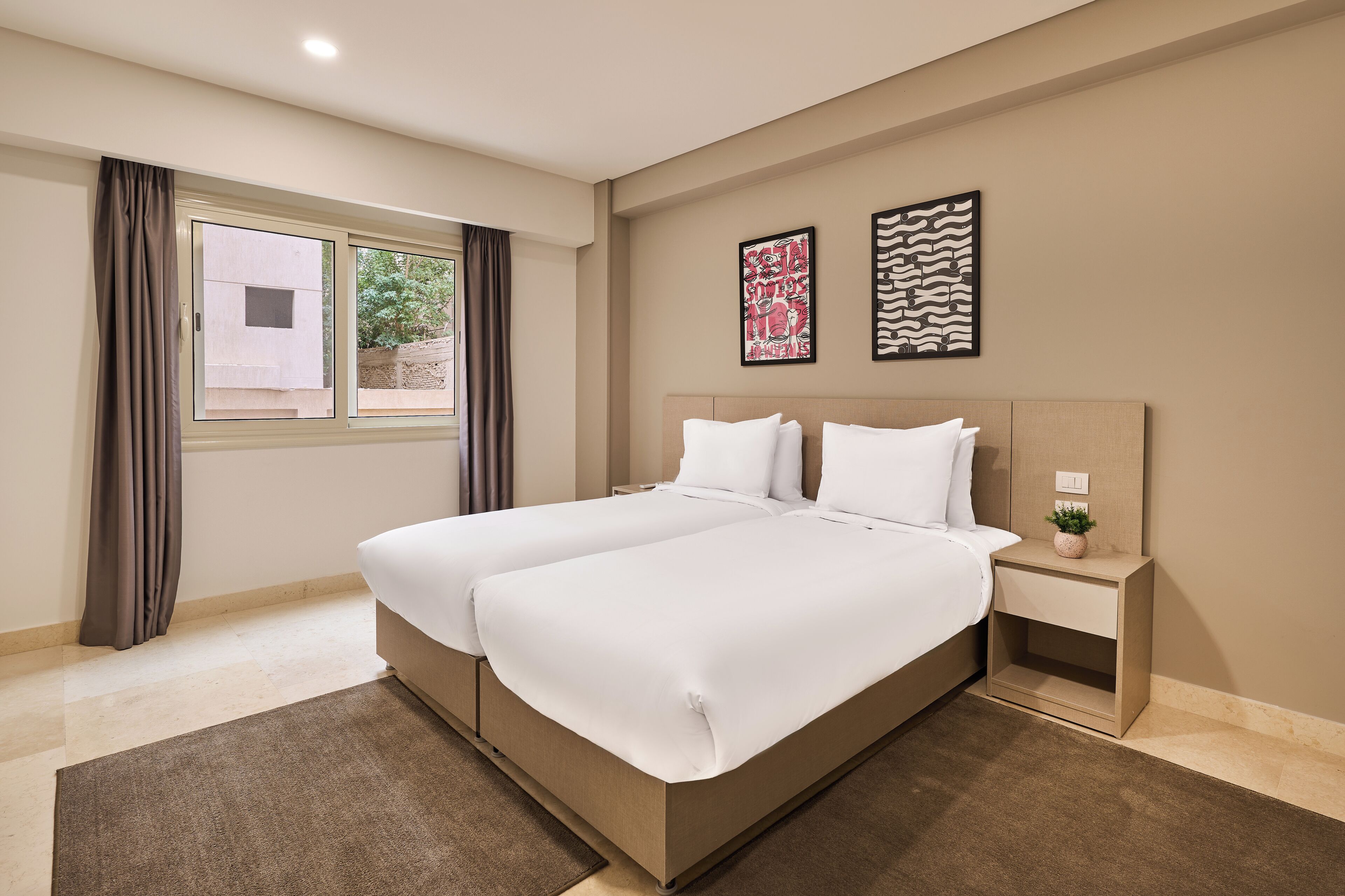 อพาร์ทเมนท์, 1 ห้องนอน, วิวสวนหย่อม | Wi-Fi ฟรี, ผ้าปูที่นอน