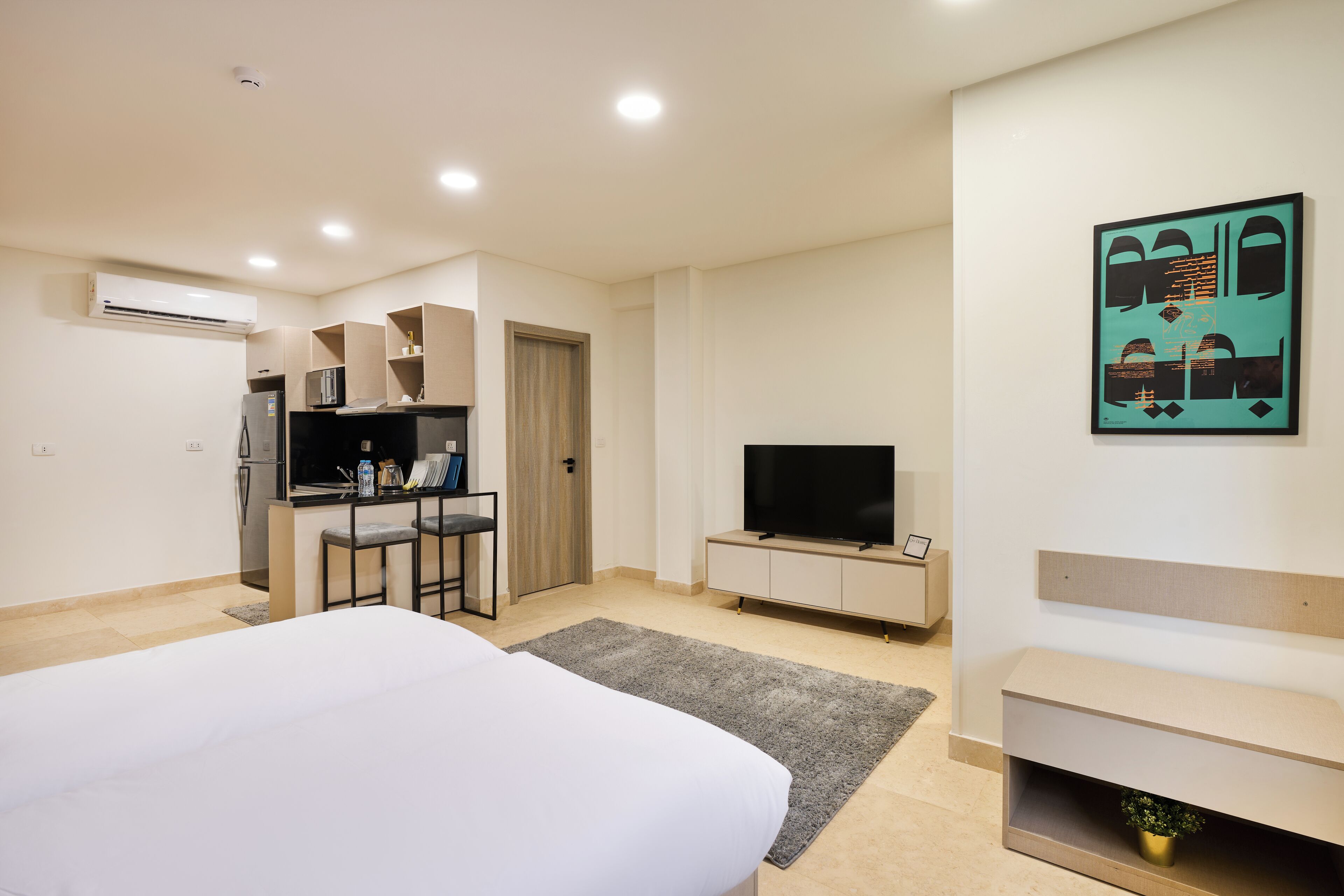 Monolocale Standard, vista cortile | Wi-Fi gratuito, lenzuola