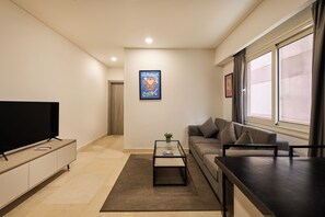Apartment, 1 Bedroom, Courtyard View | Living area - Brassbell New Cairo  (New Cairo)