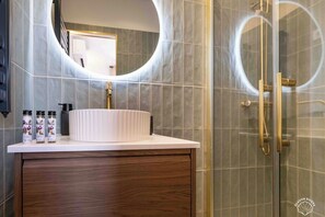 Shower, hair dryer, towels, soap - FULLY RENOVATED Apartment with balcony & seaview By Evasion Riviera (Antibes)