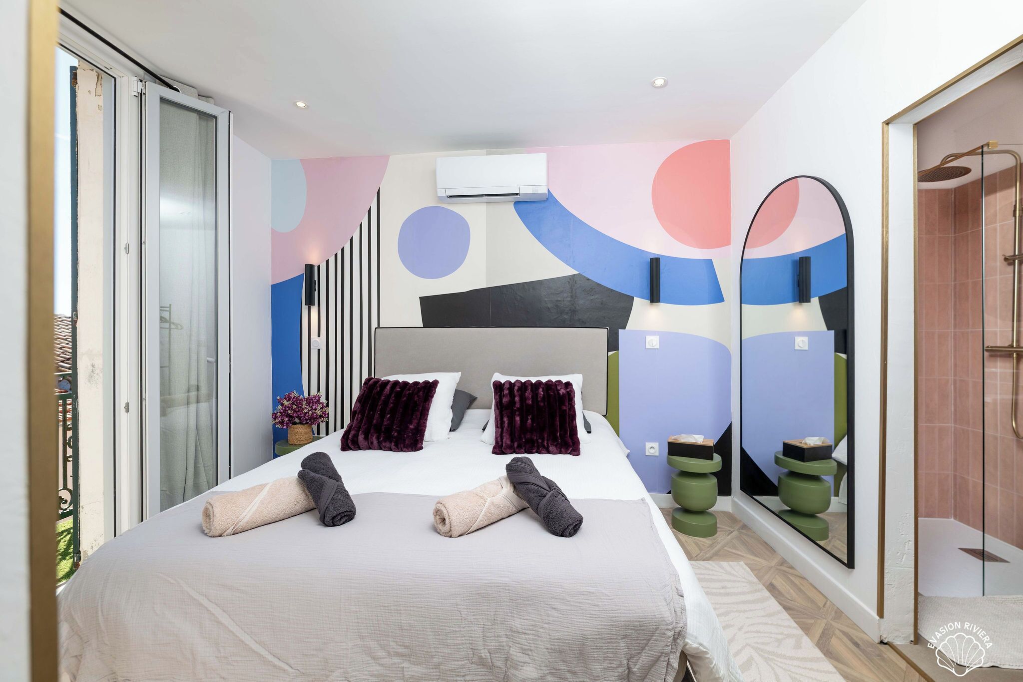 2 soverom, strykejern/-brett, reiseseng for barn og wi-fi (inkludert)