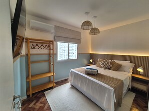 2 bedrooms, desk, iron/ironing board, free WiFi - Praiapê | Brand new in Barra with beach access (Rio de Janeiro)