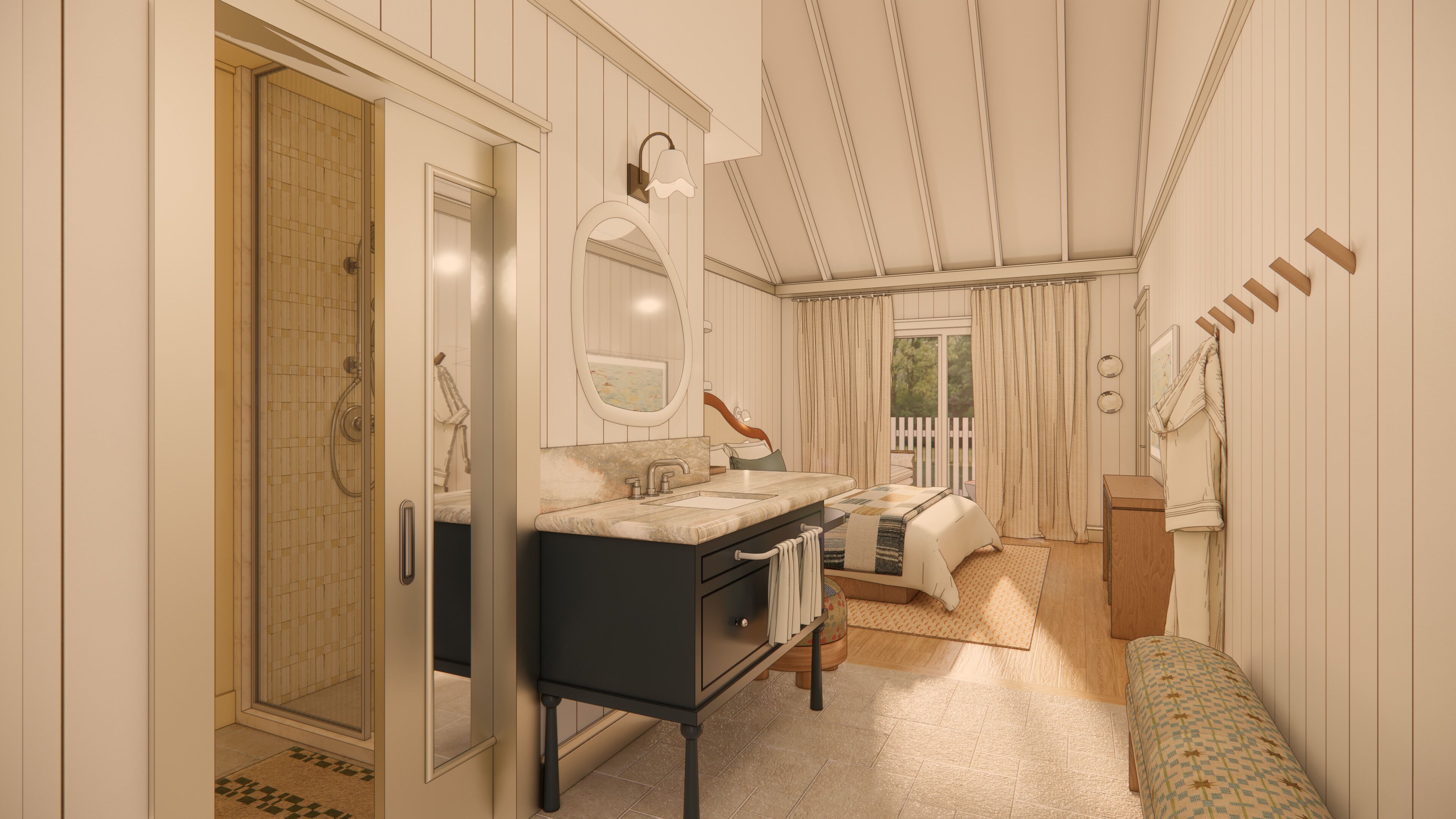 In-room safe, blackout curtains, soundproofing, free WiFi