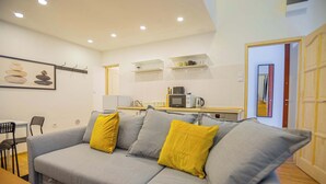 Living area - Dob 52 nagy · 2 bedroom flat in the Dob street, Venus (Budapest)