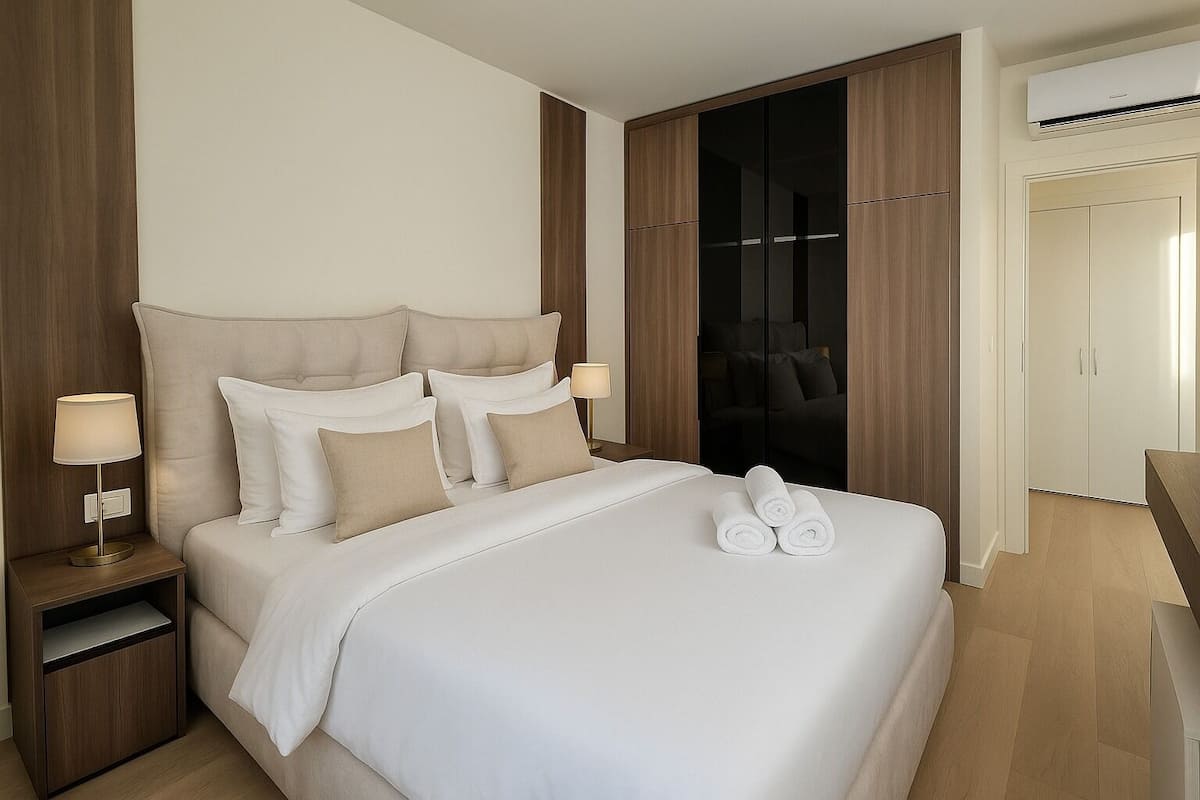 Superior Apartment, Patio | Desk, laptop workspace, iron/ironing board, free WiFi