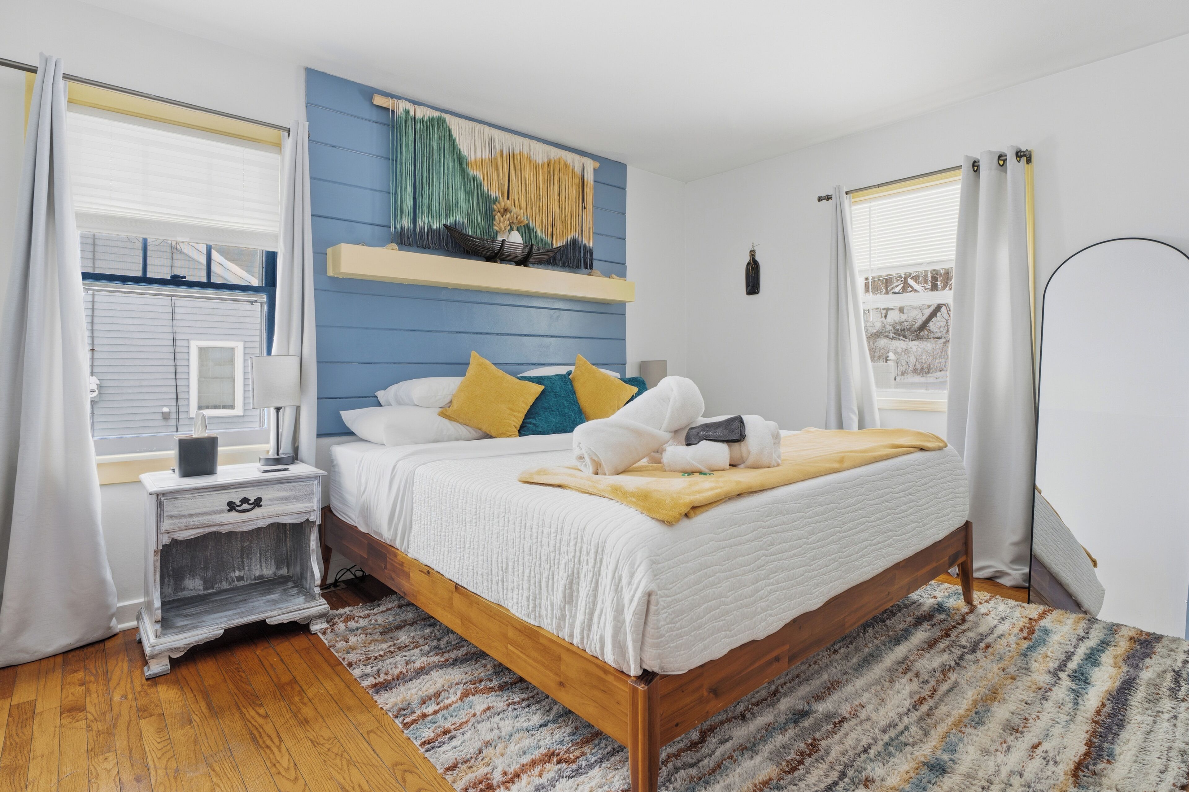 2 soverom, strykejern/-brett, wi-fi (inkludert) og sengetøy