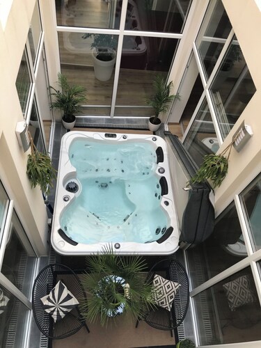 Maison Loft Sauna Jacuzzi 11 personnes