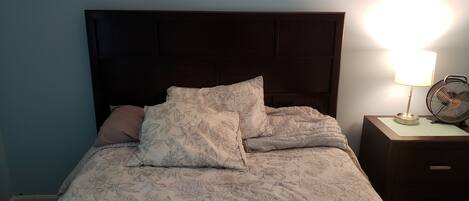 2 chambres, fer et planche à repasser, Wi-Fi, draps fournis