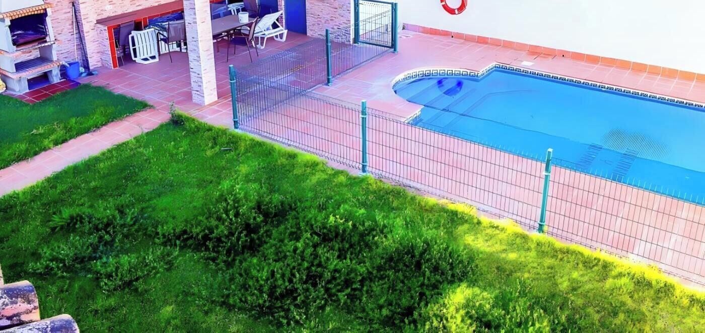 舒適木屋, 庭院, 泳池景觀 | 露台/庭院