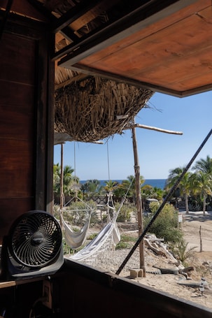 Property grounds. Unique Beachfront Rustic Ranch House at La Fortuna Surf Break - The Baja Station