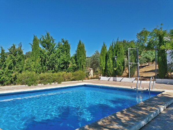 Pool - Traditional Cortijo near Cordoba, with swimming pool and surrounded by olive groves. (Pozoblanco)