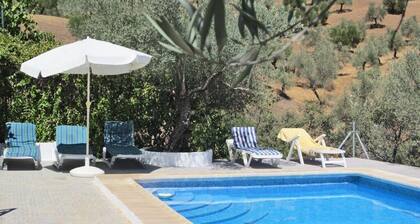 Cortijo traditionnel andalou, avec piscine et entourĂ© dâoliveraies
