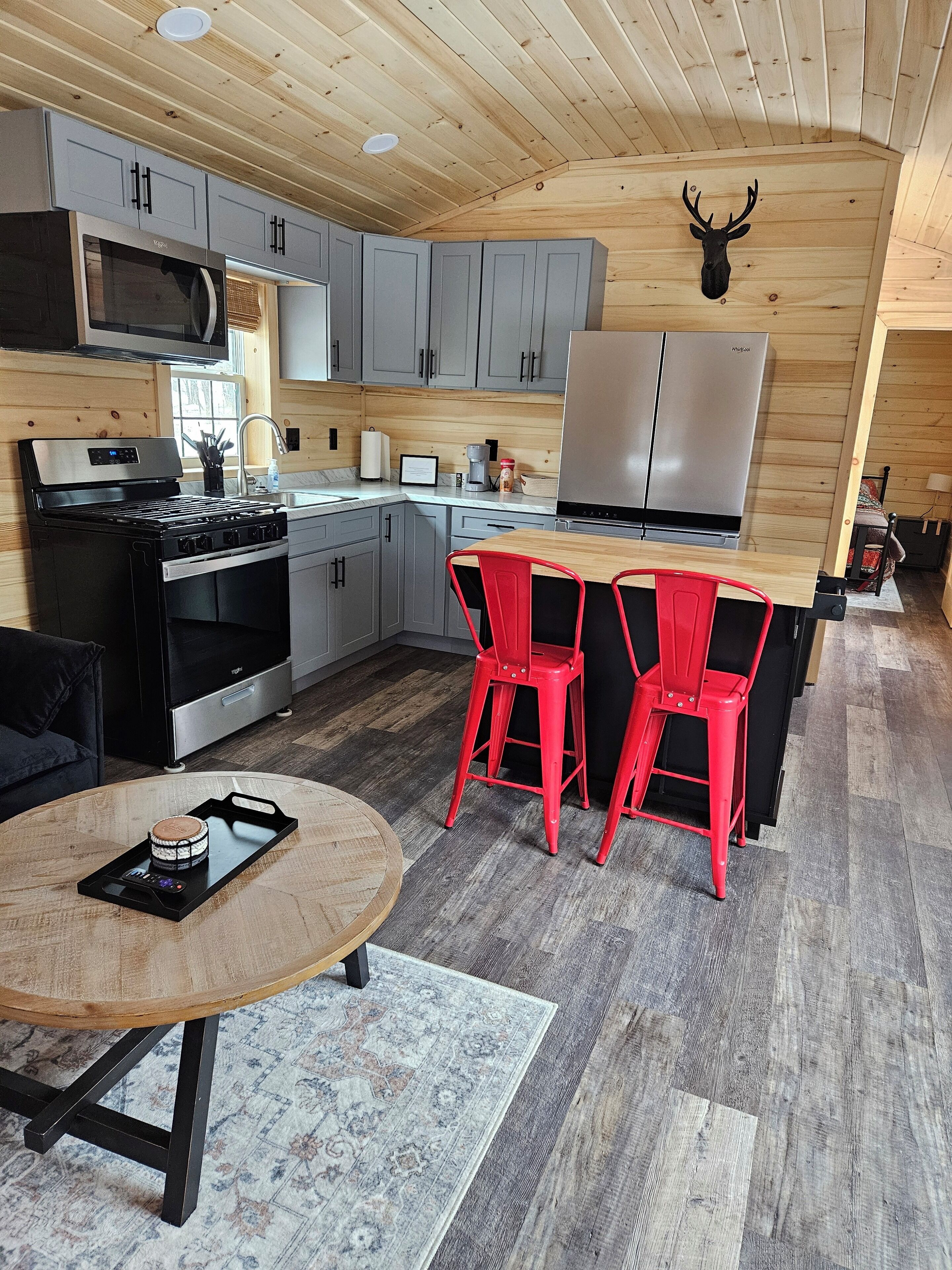 Microwave, oven, stovetop