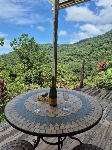 Very private, stunning view, studio near the Portalon river