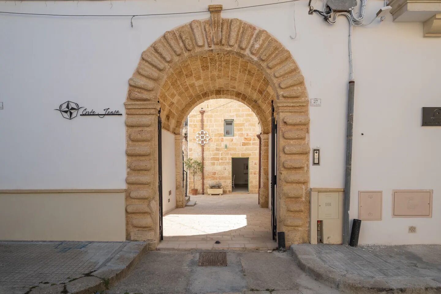 Enceinte de l’hébergement