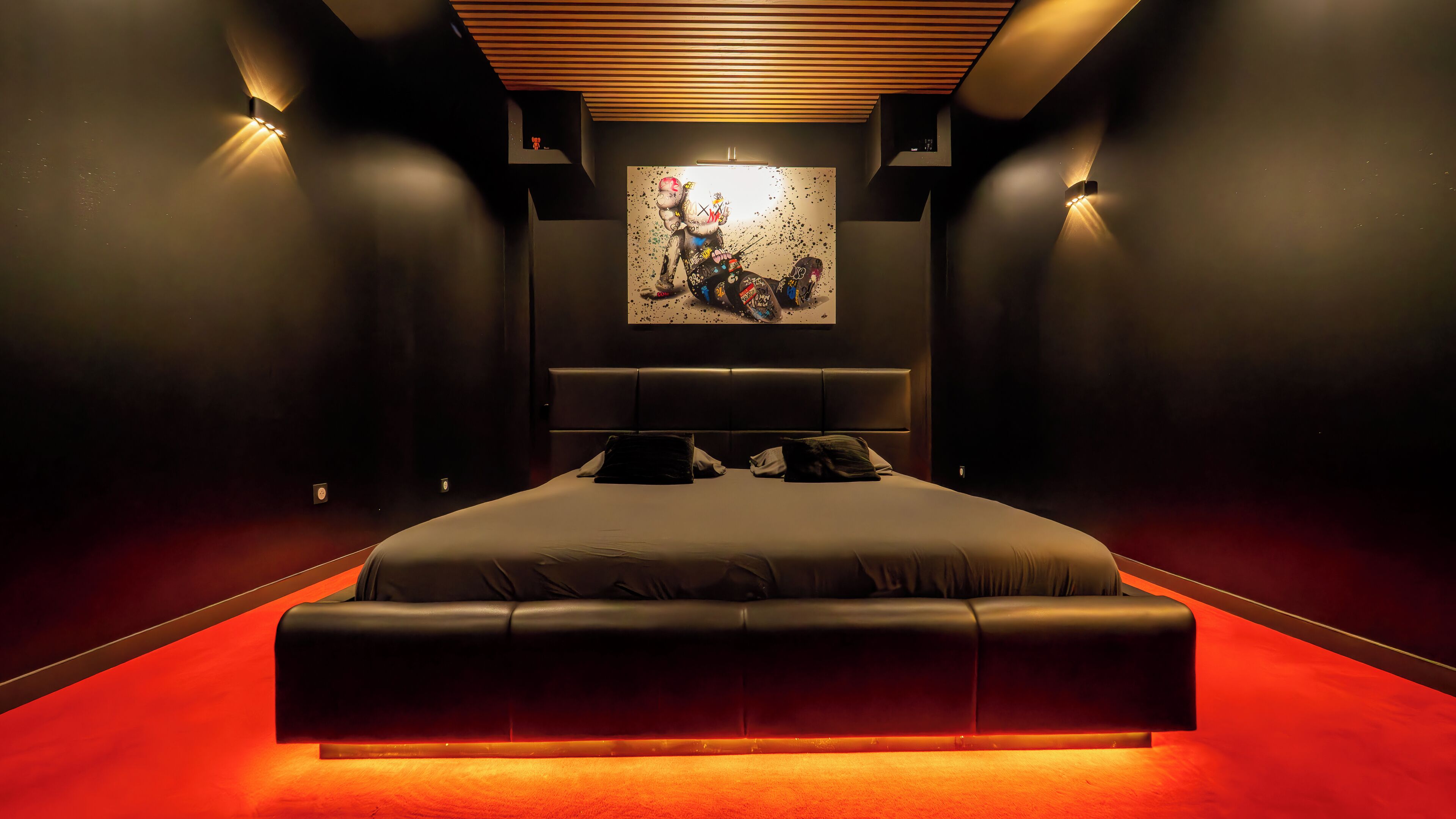 1 室のベッドルーム、インターネット、ベッドシーツ