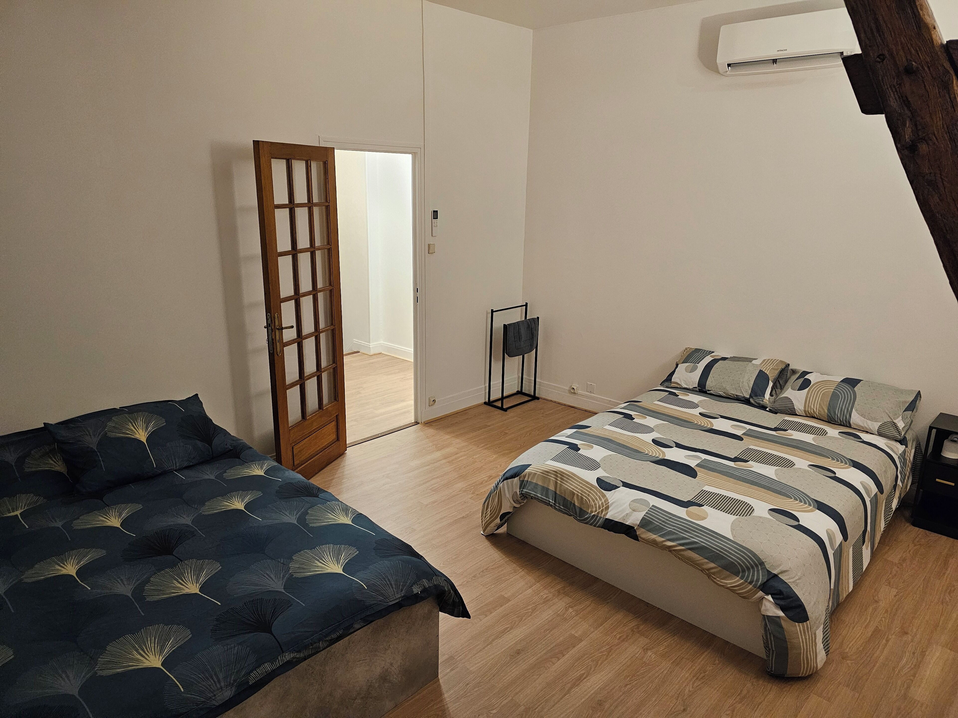 1 makuuhuone, vauvan matkasänky, ilmainen Wi-Fi, vuodevaatteet