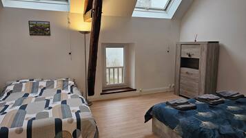 1 slaapkamer, reisbedje, gratis wifi, beddengoed