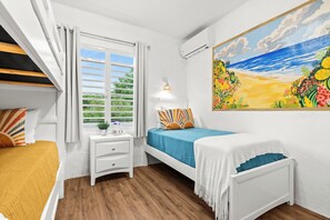 5 bedrooms, iron/ironing board, travel crib, free WiFi