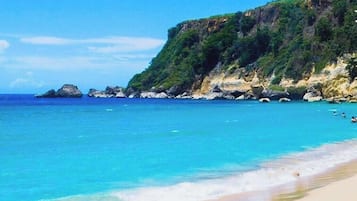 Sun loungers, beach towels