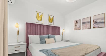 Unique 2-Home Family Getaway Near Beaches Airport Restaurants. Ideal for Groups