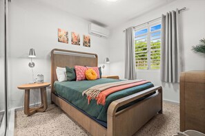 5 bedrooms, iron/ironing board, travel crib, free WiFi