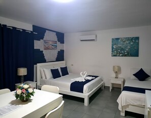 Family Studio, Balcony, Pool View | In-room safe, blackout drapes, free WiFi - Ducassi Rooftop & Sol Caribe Punta Cana (Punta Cana)