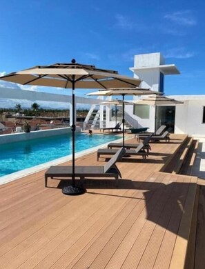 2 outdoor pools - Ducassi Rooftop & Sol Caribe Punta Cana (Punta Cana)