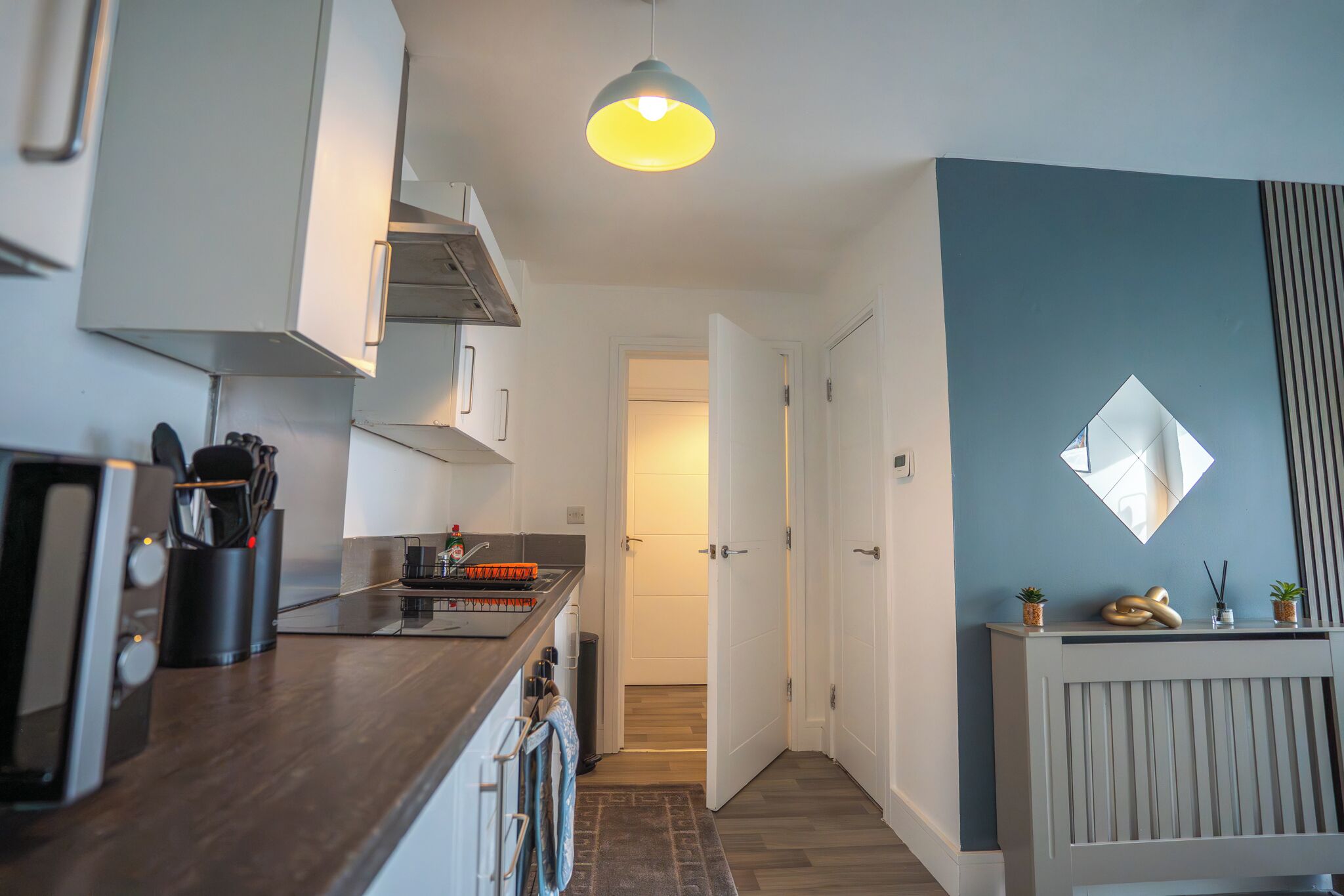 Mikrobølgeovn og ovn