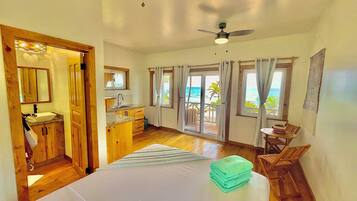 Hatchling Beach Bungalow | Egyptian cotton sheets, premium bedding, memory-foam beds