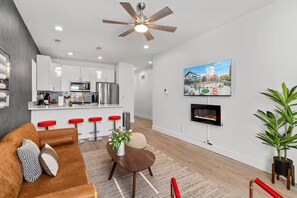 Living area - Urban Hearth / Modern 2BR Near Tower Grove (St. Louis)