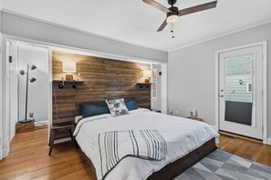 3 عدّة غرف نوم ومكواة/لوح كي وواي فاي وملاءات أسرّة