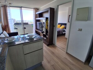 Comfort-Apartment, Balkon, Bergblick