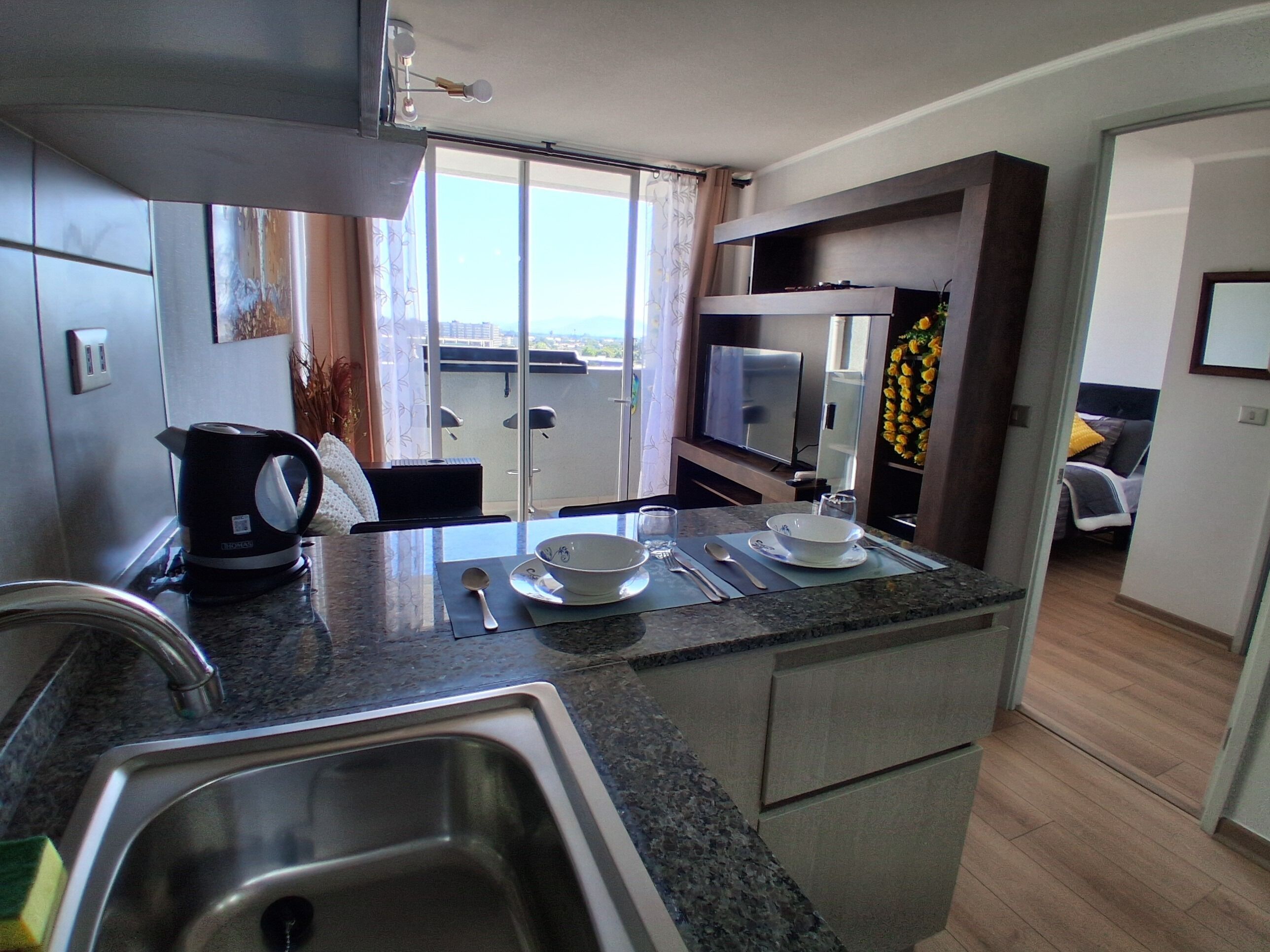 Comfort Apartment, Balcony, Mountain View | In-room safe, blackout drapes, soundproofing, free WiFi