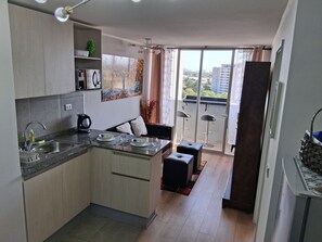 Comfort-Apartment, Balkon, Bergblick