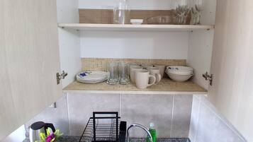 Apartamento Confort, balcón, vistas a la colina | Cocina privada