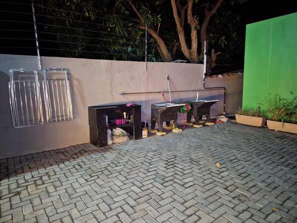 Enceinte de l’hébergement