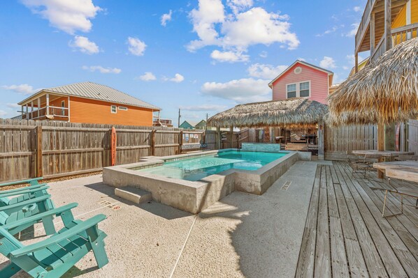 Alberca al aire libre 