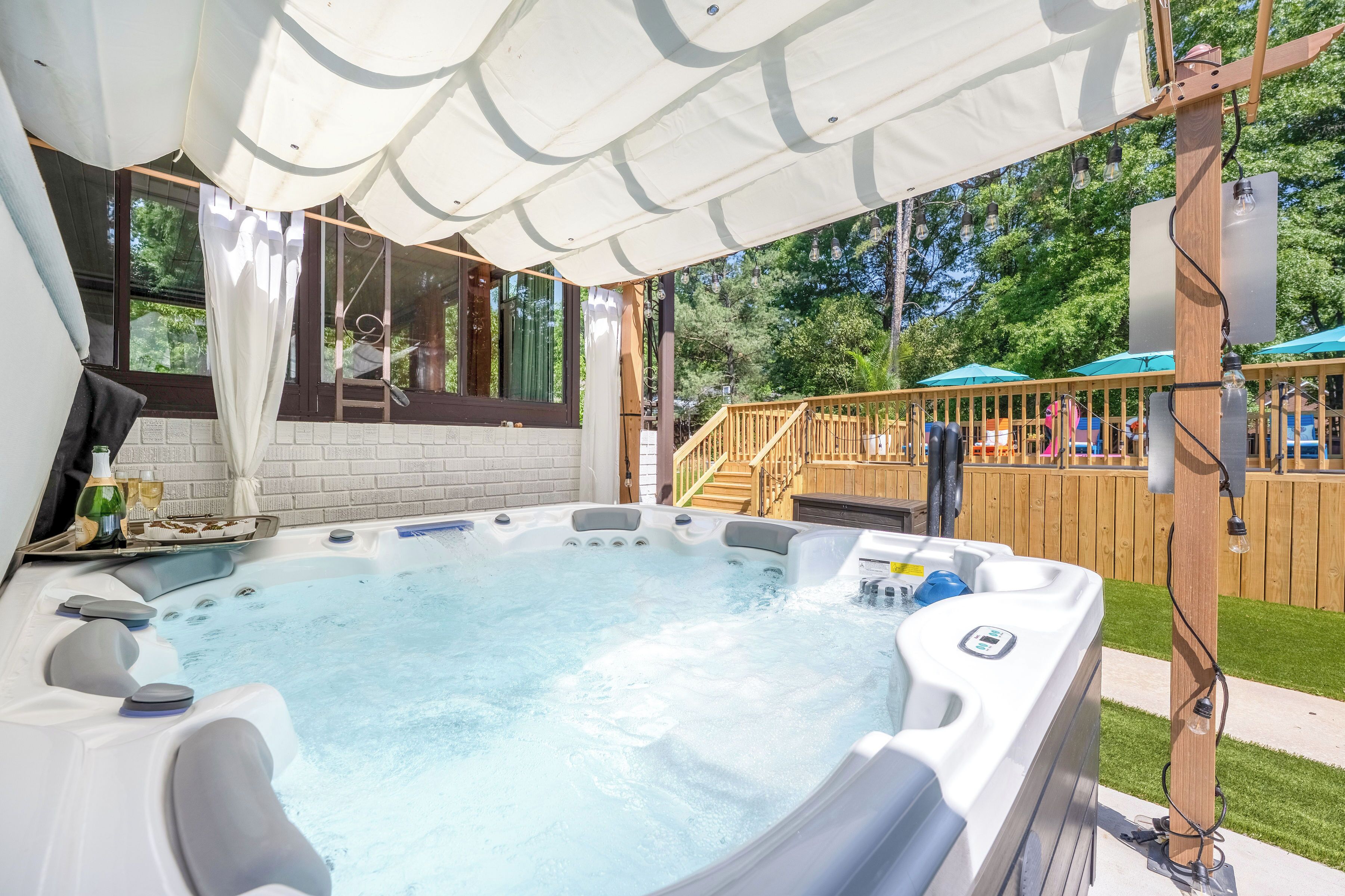 Bubbelpool utomhus