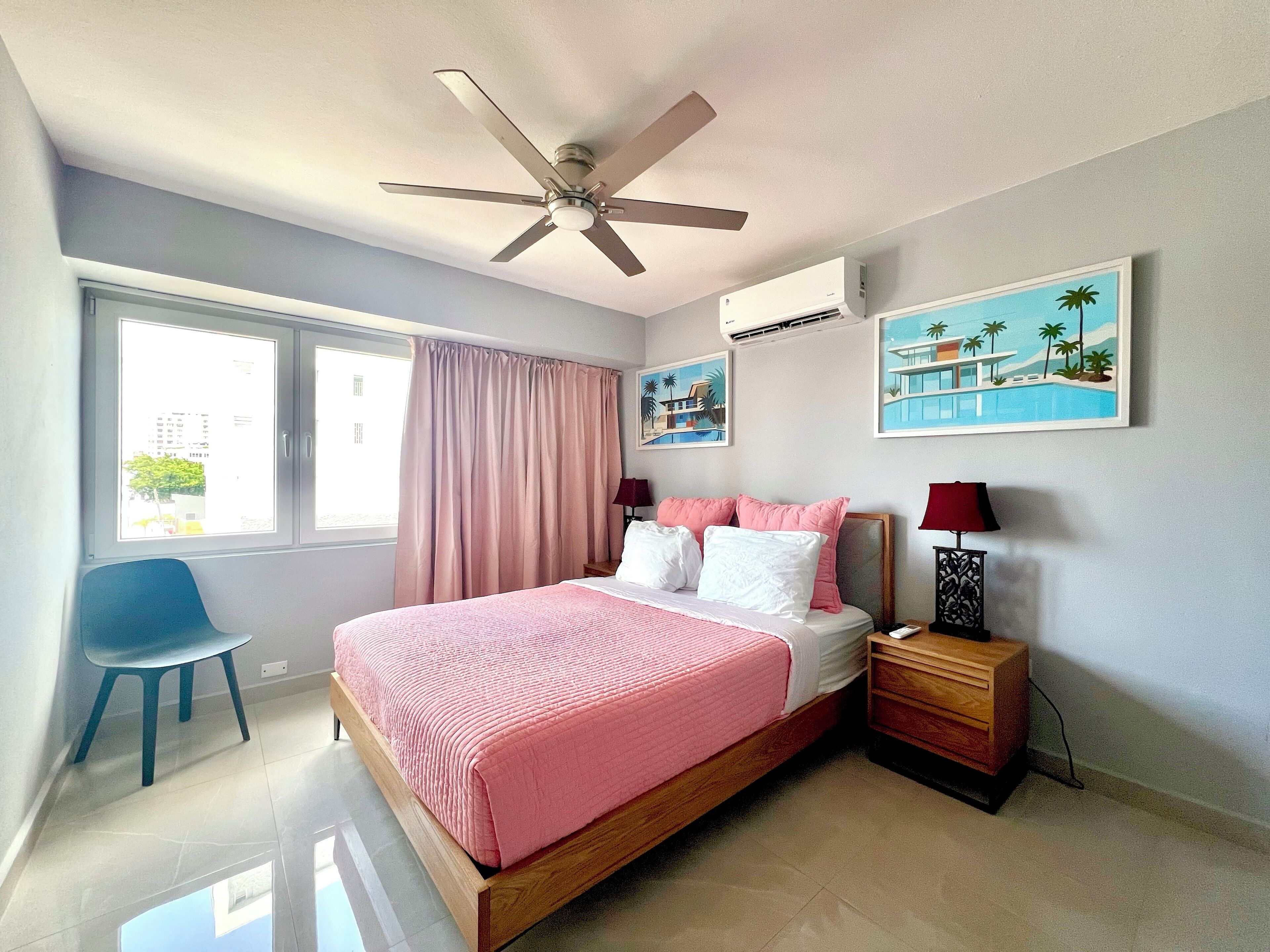 3 間睡房、書桌、熨斗/熨衫板、免費 Wi-Fi