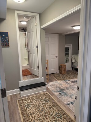 1 bedroom, iron/ironing board, Internet, bed sheets