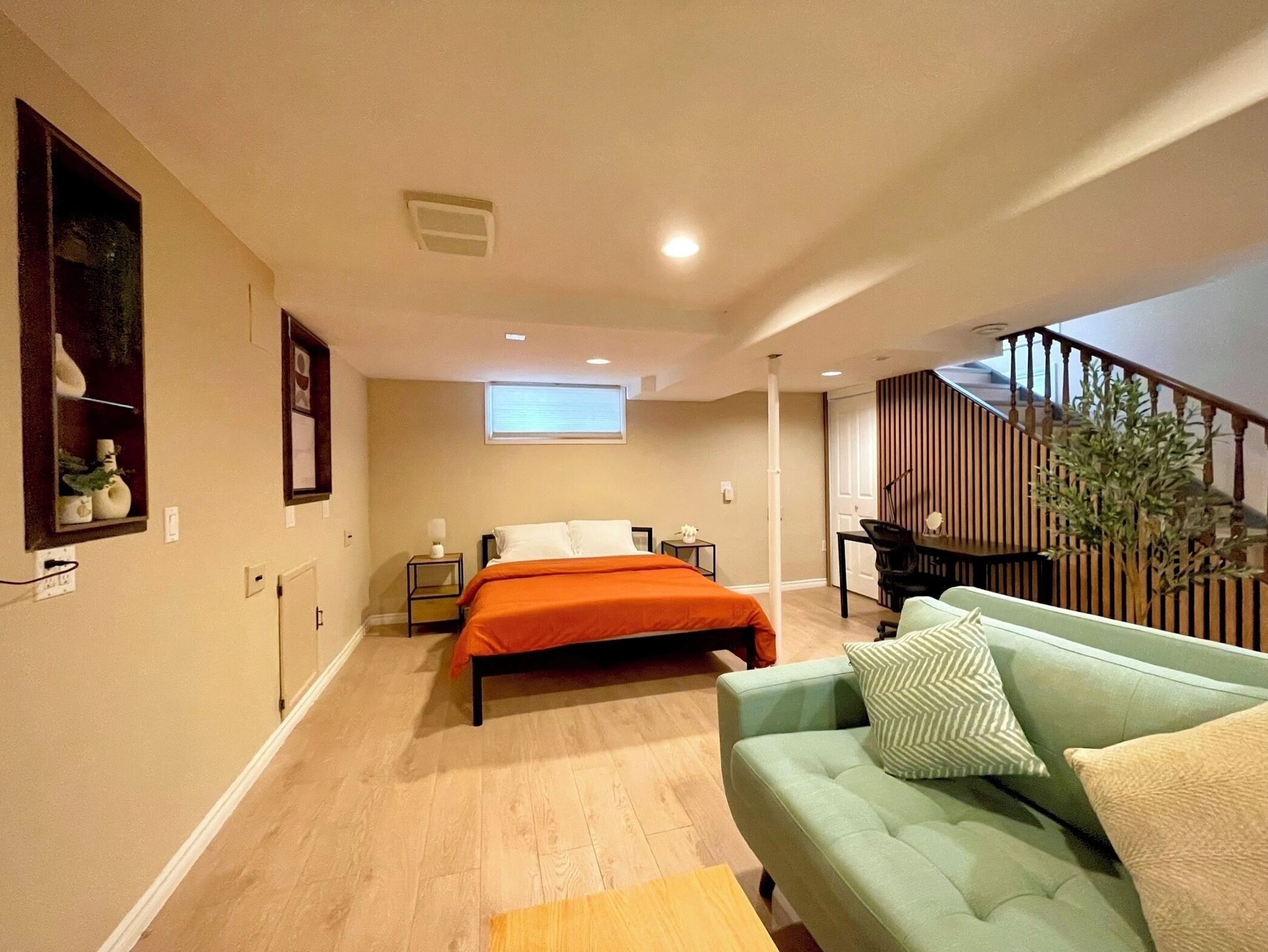 1 chambre, bureau, Wi-Fi gratuit, draps fournis