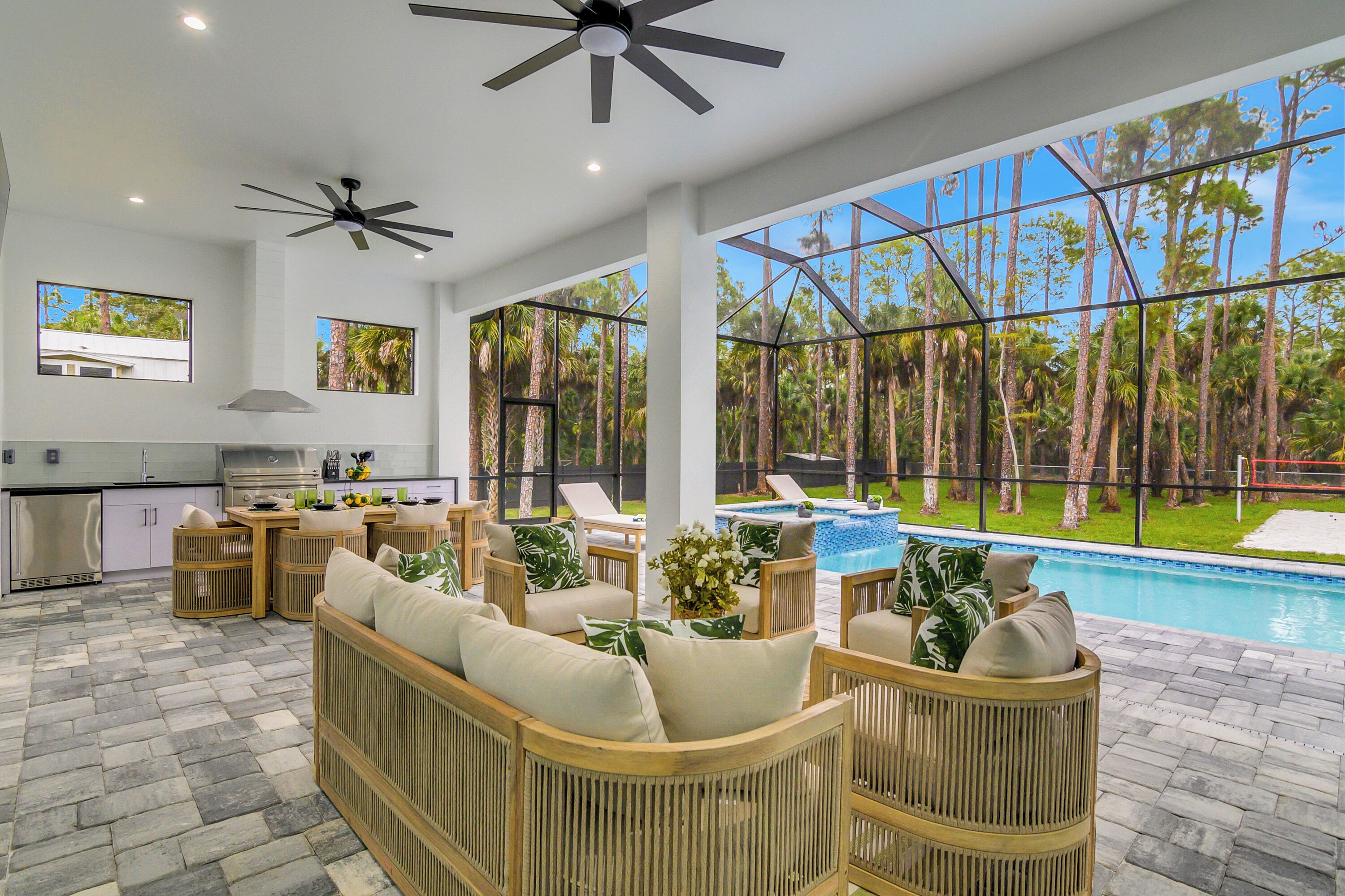 Udendørs pool, opvarmet pool