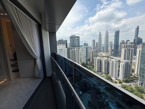 Appartement Premium, balcon, vue ville | Vue depuis le balcon
