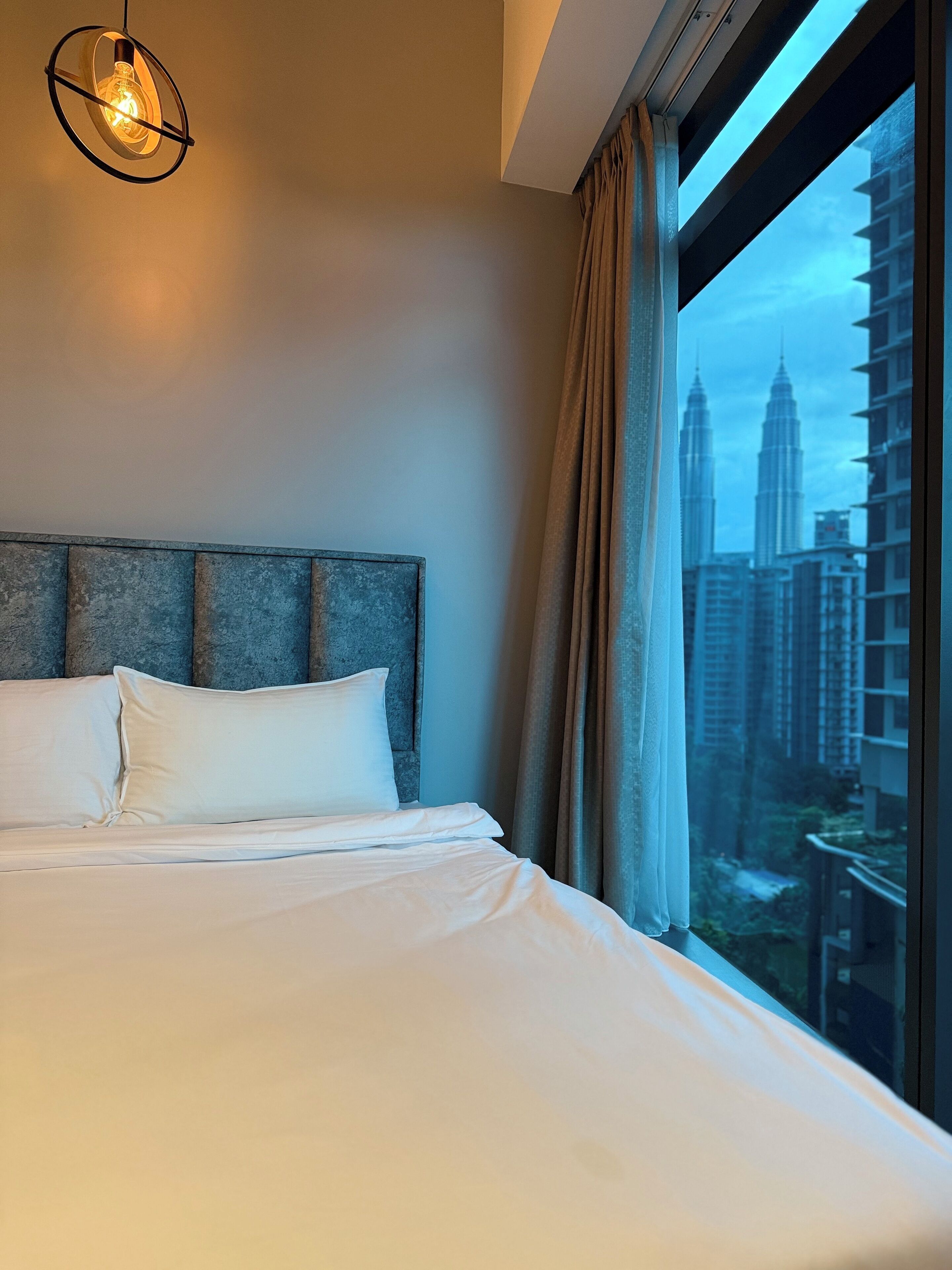 Deluxe Apartment, City View | Desk, laptop workspace, soundproofing, iron/ironing board