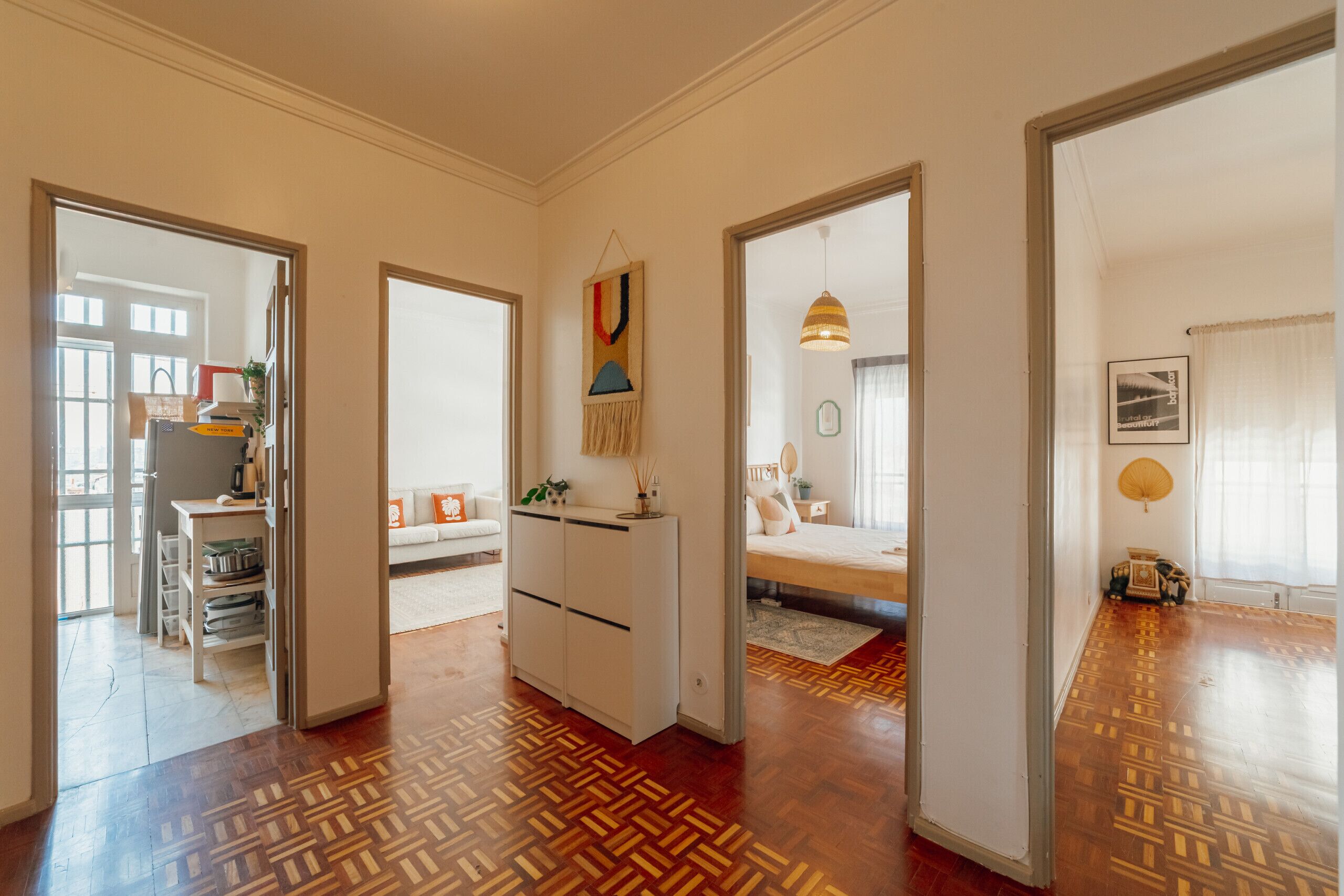 2 bedrooms, iron/ironing board, free WiFi, bed sheets